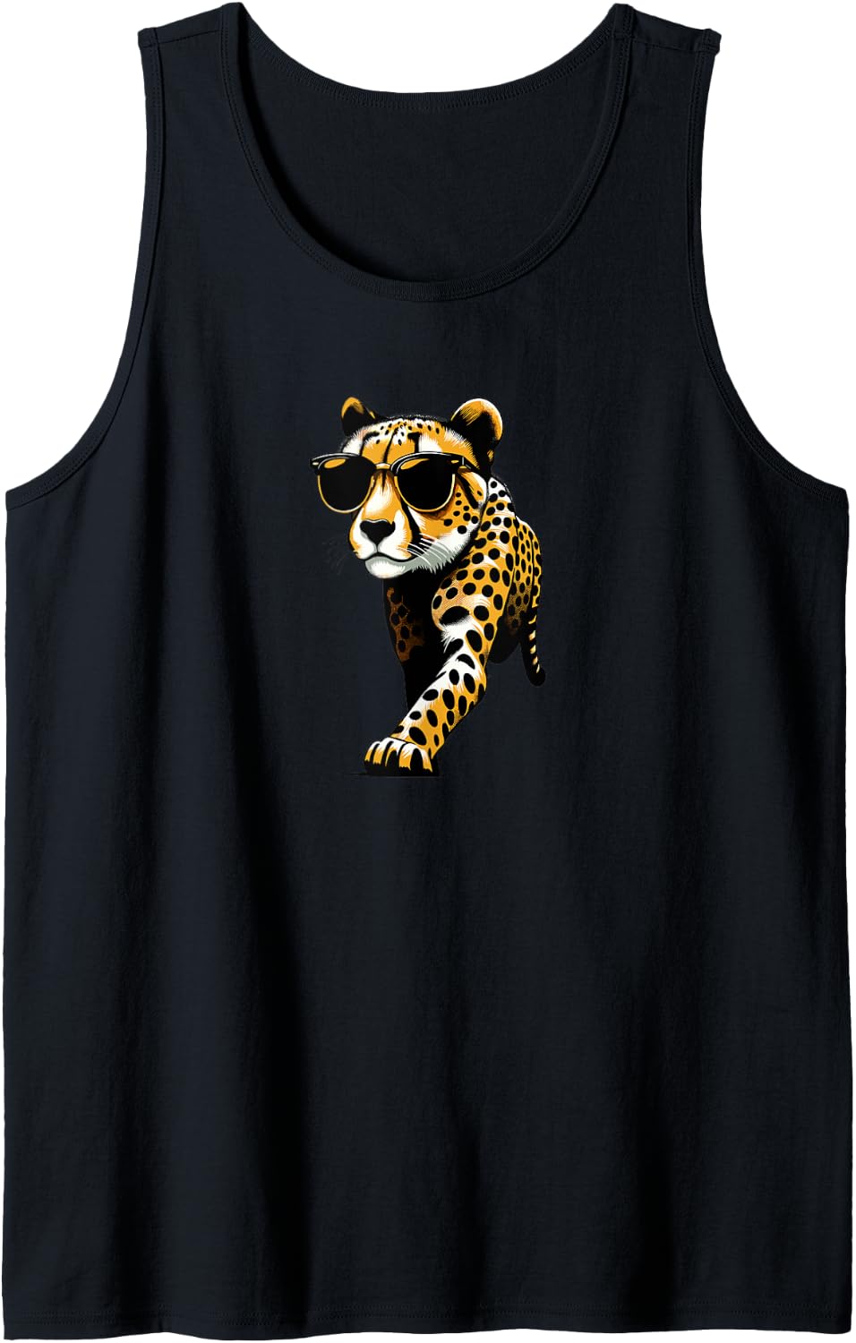 Cheetah Wearing Sunglasses Funny Favorite Zoo Animal Tank Top Tank Top Trending US Fan Favorite