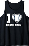 I Heart Michael Mariot Prospect Baseball Fan Gear Tank Top Tank Top | Viral Streetwear Style