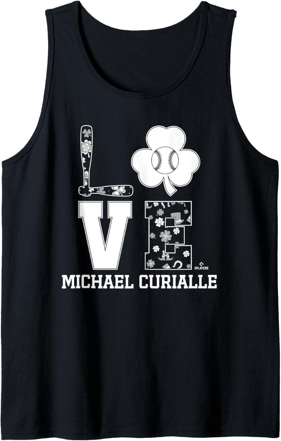 St Patrick's Day Love Floral Michael Curialle Prospect Tank Top Tank Top | Viral Streetwear Style