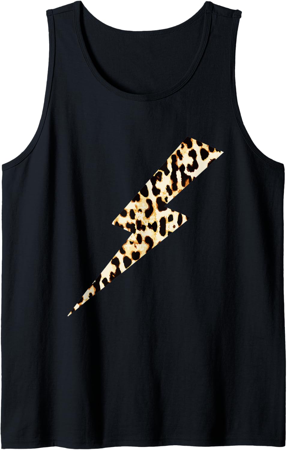 Cheetah Leopard Animal Lightning Bolt Print Tank Top Tank Top Streetwear Style Gift Ready