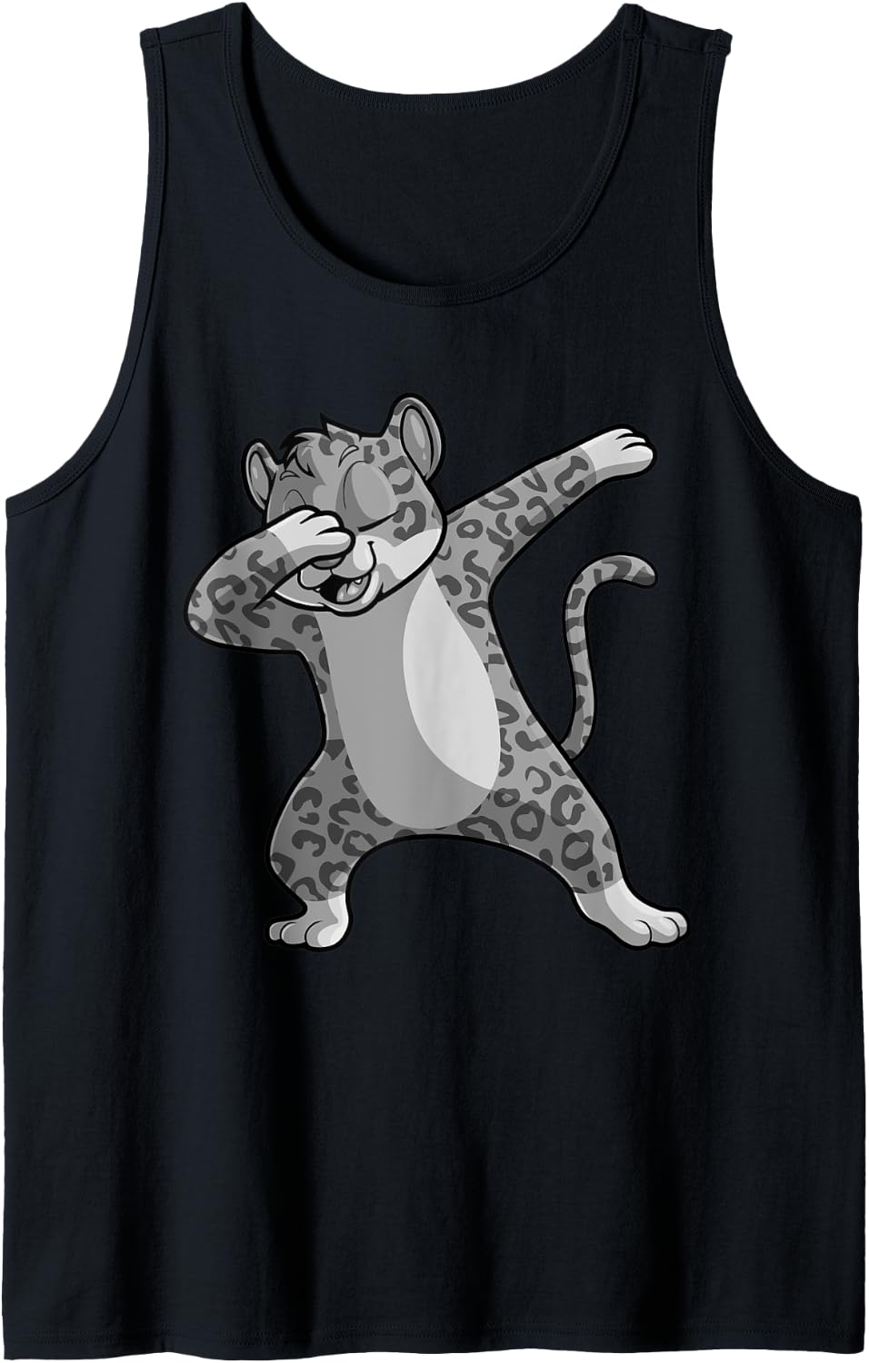 Cool Cheetah For Men Women Animal Print Zoologist Dabbing Tank Top Tank Top Premium Print Fan Favorite