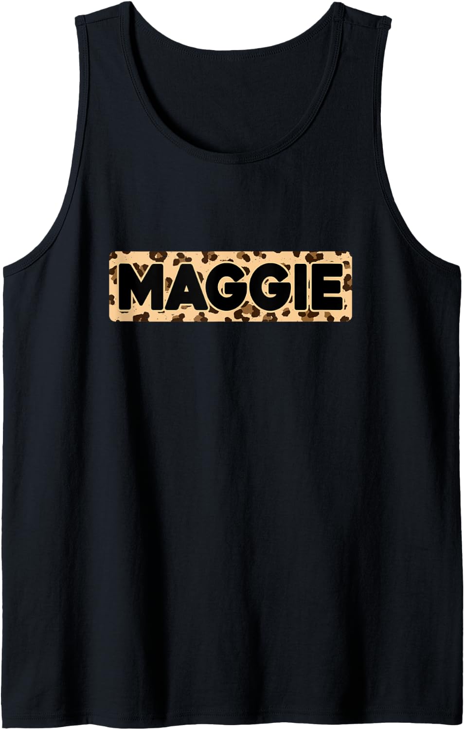 Funny Maggie Leopard Print Personalized Name Maggie Tank Top Tank Top High Search Demand Hot Right Now