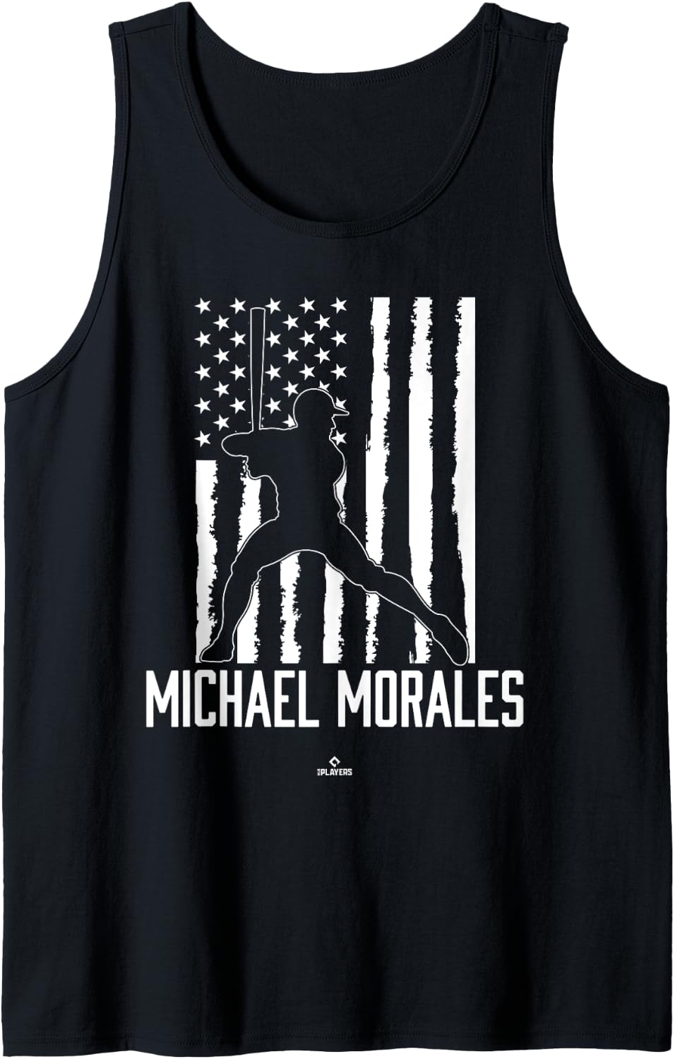 Distressed Flag Swing Michael Morales Prospect Baseball Fan Tank Top Tank Top | Viral Streetwear Style