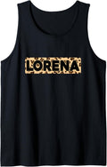 Funny Lorena Leopard Print Personalized Name Lorena Tank Top Tank Top Trending US Gift Ready