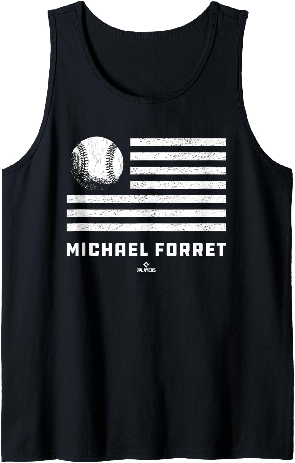 Flag Stripes Michael Forret Prospect Baseball Fan Gear Tank Top Tank Top | Perfect Gift Idea