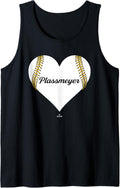 Baseball Heart Michael Plassmeyer Prospect Baseball Fan Gear Tank Top Tank Top | Everyday Casual Wear