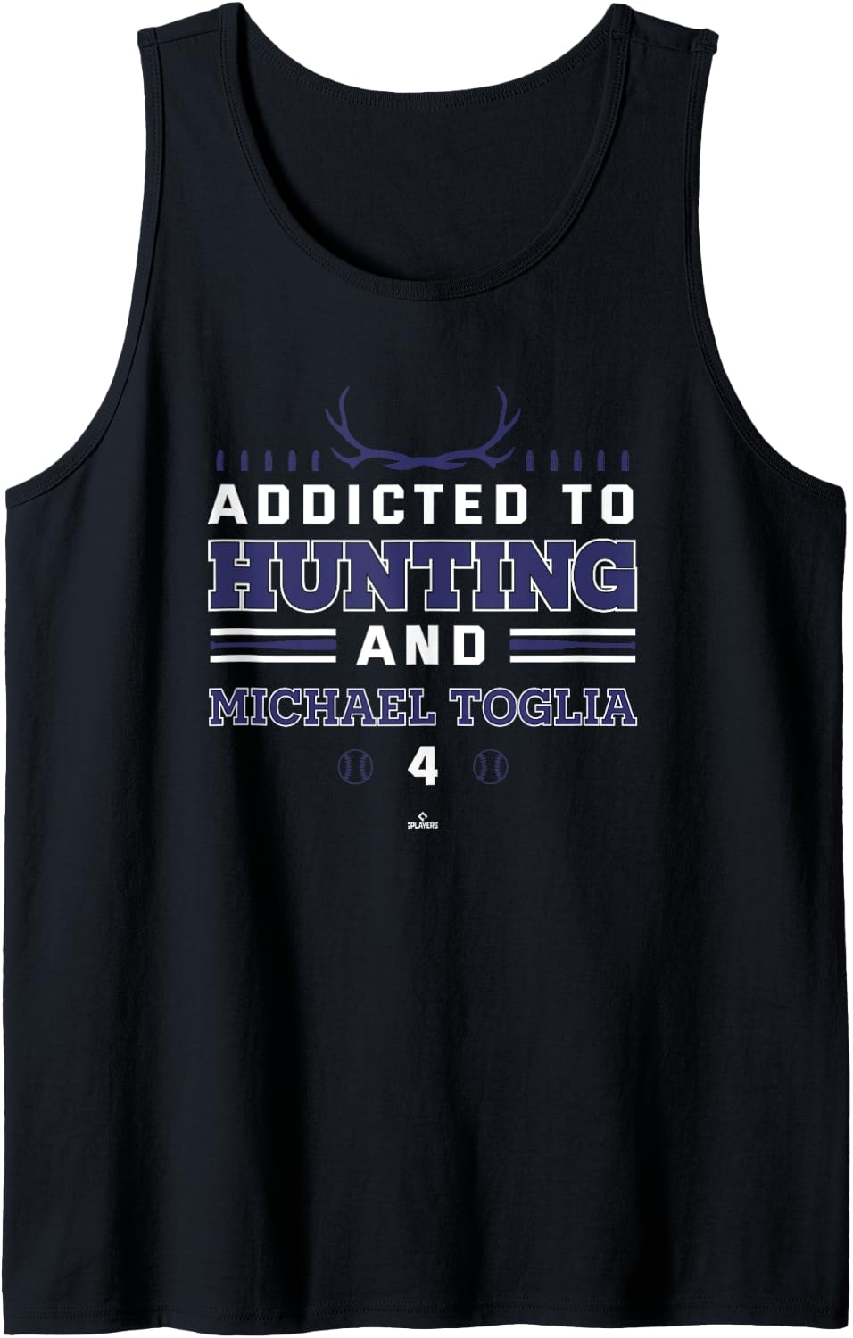 Addicted to Deer Hunting & Michael Toglia Colorado Baseball Tank Top Tank Top | Viral Streetwear Style