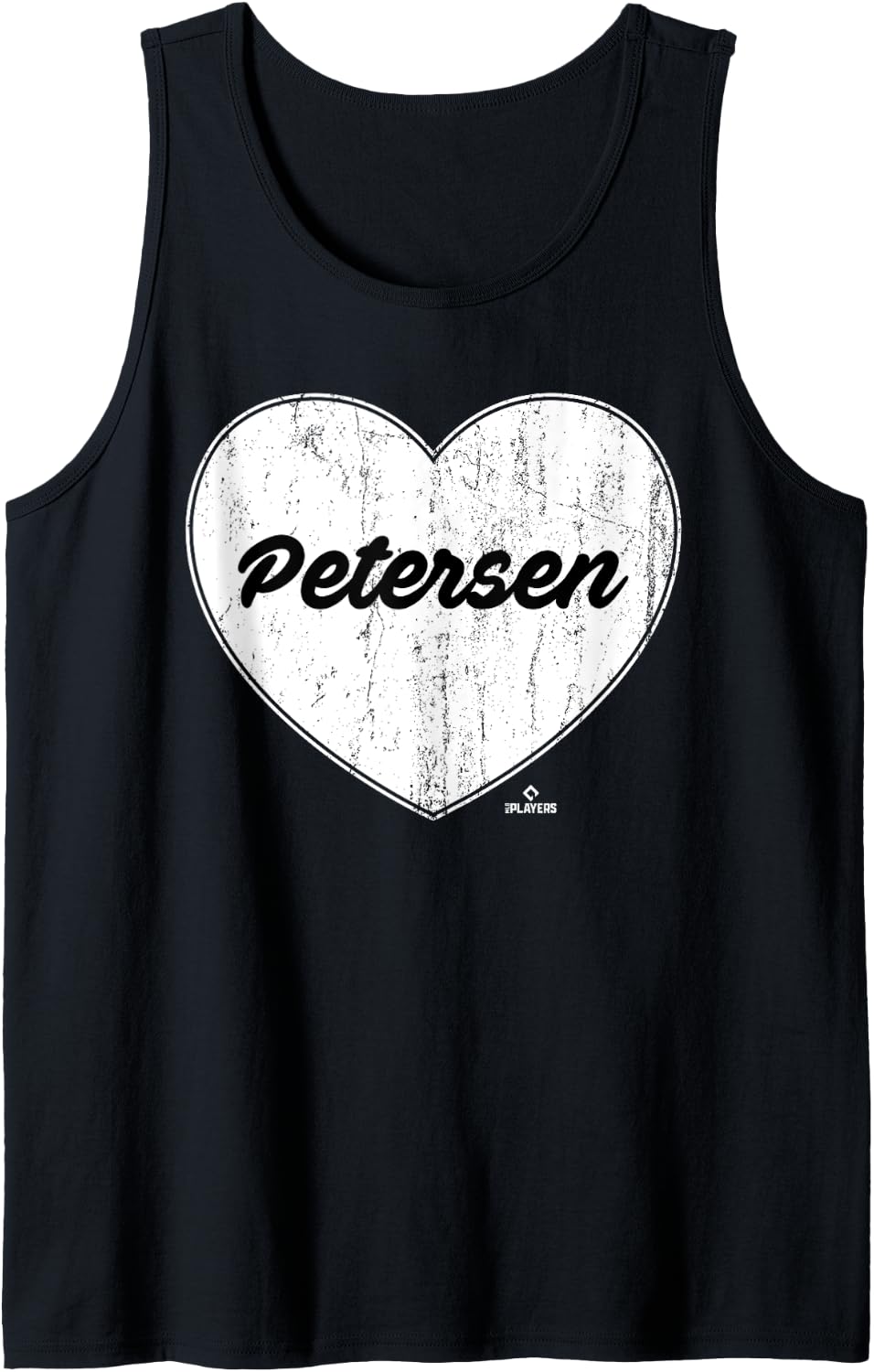Distressed Heart Michael Petersen Prospect Baseball Fan Gear Tank Top Tank Top | Trending 2025