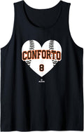 Baseball Heart Michael Conforto San Francisco MLBPA Tank Top Tank Top | Trending 2025