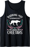 Cheetah Outfit for Cheetah Lovers Apparel Women Girls Tank Top Tank Top Comfort Fit Fan Favorite