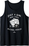 A Girl Who Loves Michael Pineda Minnesota Baseball Player Tank Top Tank Top | US Best Seller