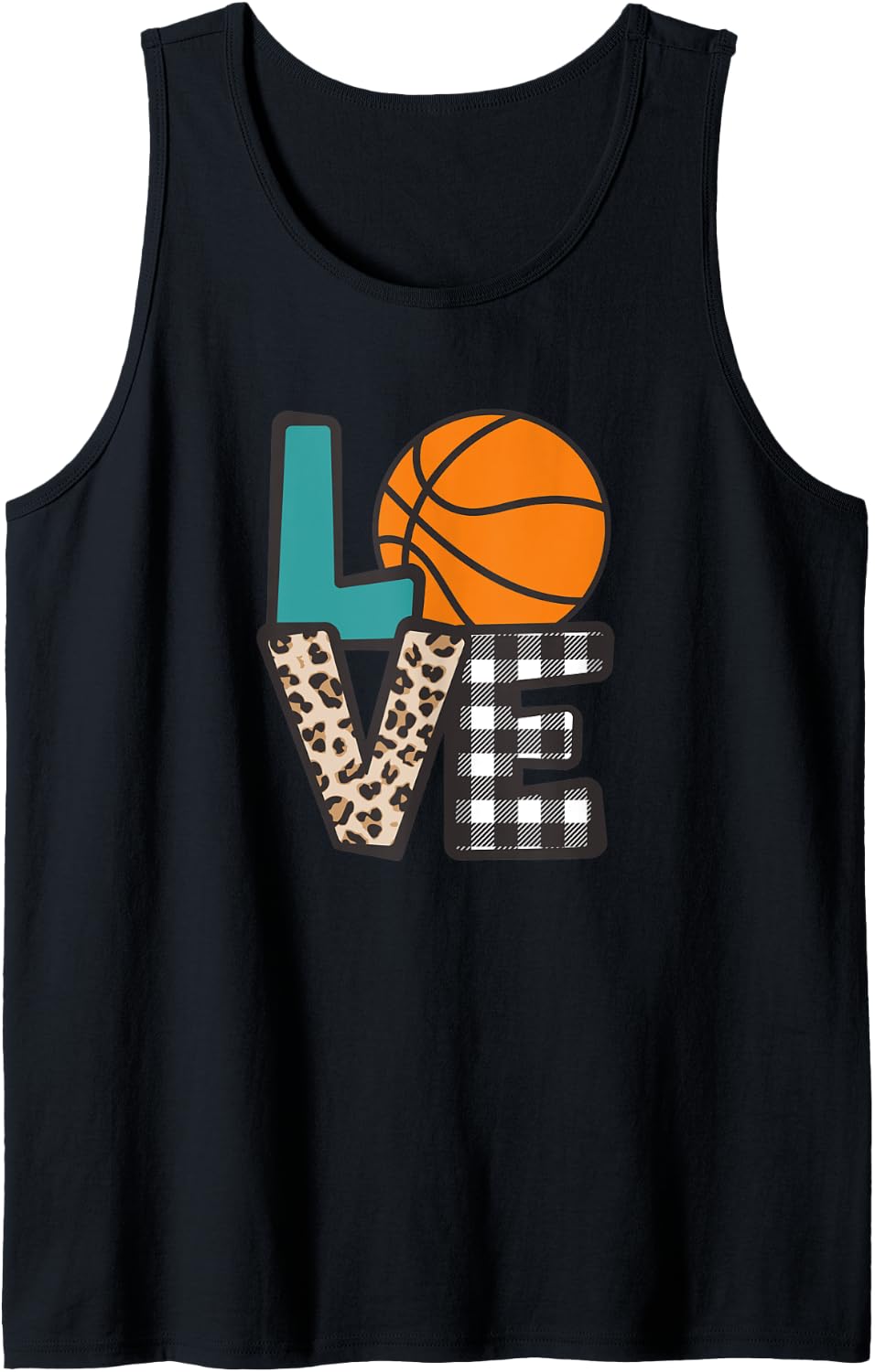 Girls Basketball Love Cheetah Leopard Print Sports Mom Play Tank Top Tank Top Premium Print Fan Favorite