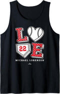 Love Michael Lorenzen Philadelphia MLBPA Tank Top Tank Top | Viral Streetwear Style