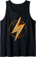 stylish woman that loves pink or lightning bolt cheetah Tank Top Tank Top Streetwear Style Everyday Wear
