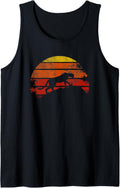 Cheetah Retro Vintage African Animal Rhino Graphic Tank Top Tank Top Comfort Fit US Top Pick