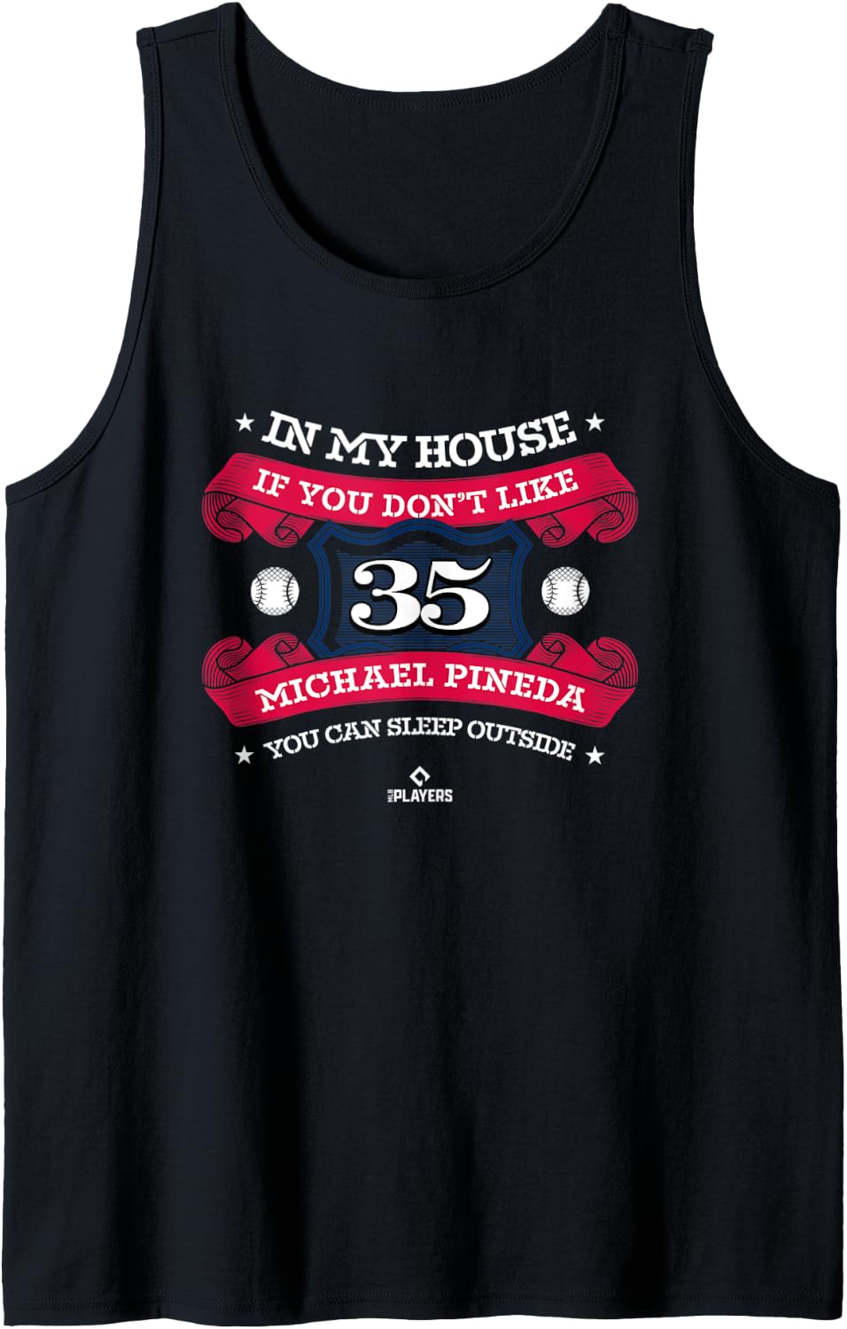 In My House Michael Pineda Baseball Player MLBPA Tank Top Tank Top | Viral Streetwear Style