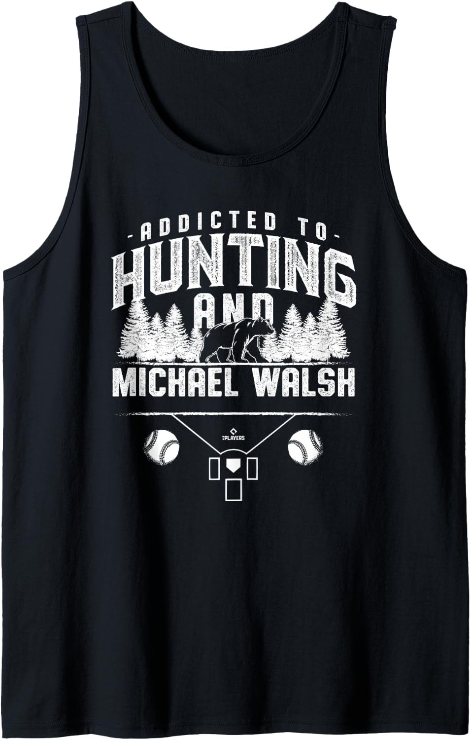 Bear Hunting and Michael Walsh Prospect Baseball Fan Gear Tank Top Tank Top | Perfect Gift Idea