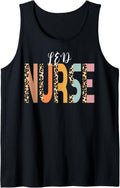 Labor and Delivery Nurse Cheetah Print RN Cute L D Nurse Tank Top Tank Top Trending US Best Seller Look
