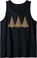 CHEETAH COUNTRY CHRISMAS WITH CHEETAH PRINT TREES Tank Top Tank Top Streetwear Style Hot Right Now