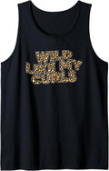 Wild Like My Curls Cheetah Hairstyle Natural Hair Curly Tank Top Tank Top Premium Print Best Seller Look