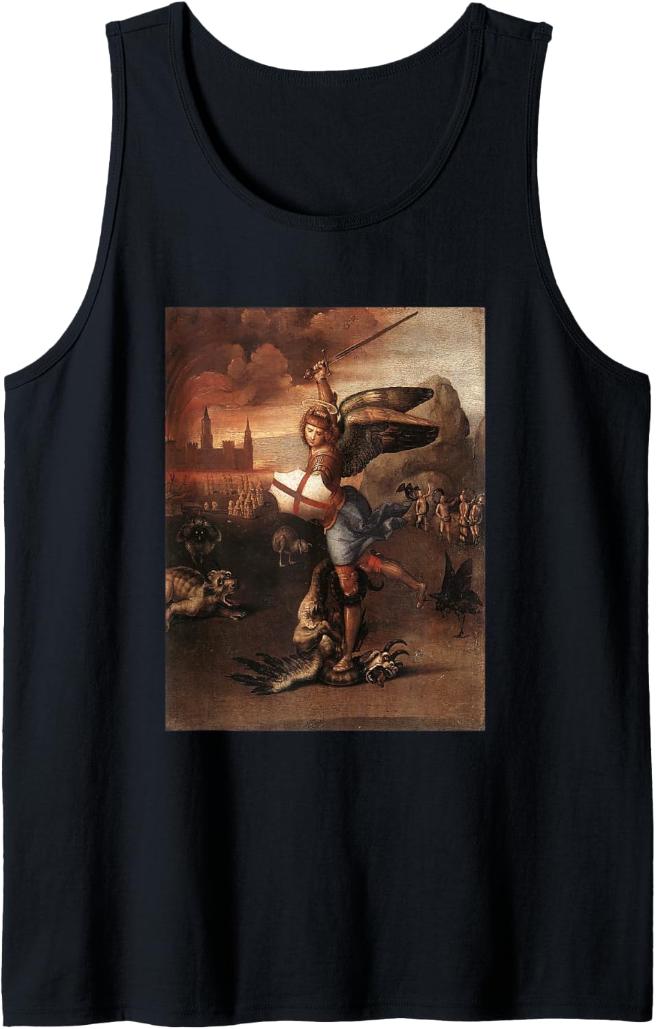Raphael's Saint Michael Tank Top Tank Top | Everyday Casual Wear