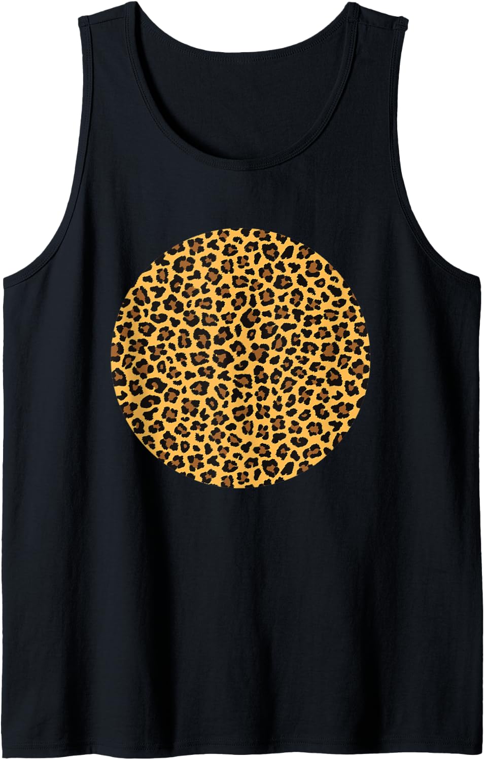 Circle Cheetah Leopard Print Tank Top Tank Top High Search Demand Best Seller Look
