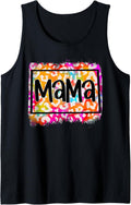 Cute mama cheetah print mother moms mommy son daughter Tank Top Tank Top Streetwear Style Fan Favorite