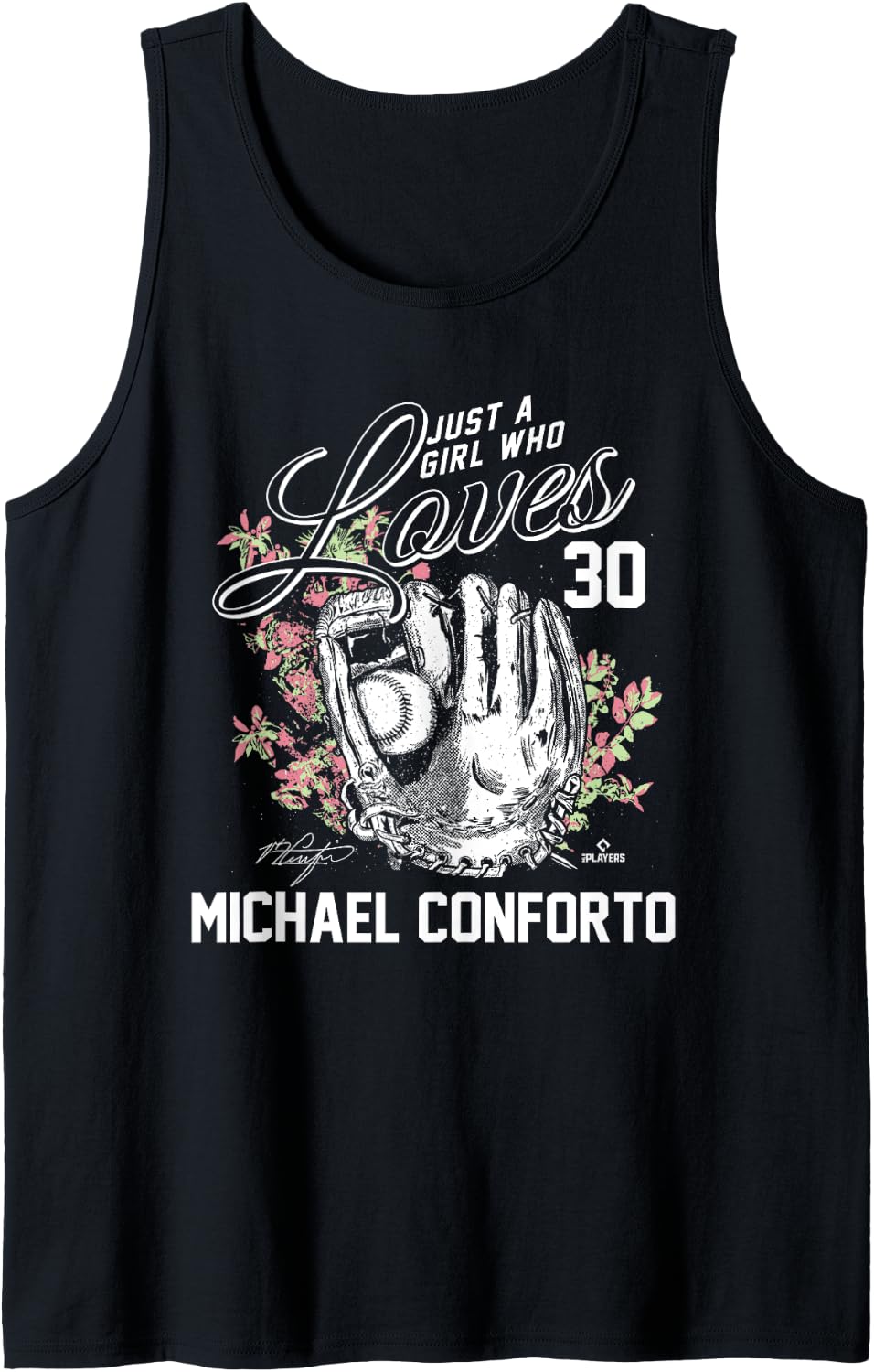 Just a Girl who Loves Michael Conforto Tank Top Tank Top | Viral Streetwear Style