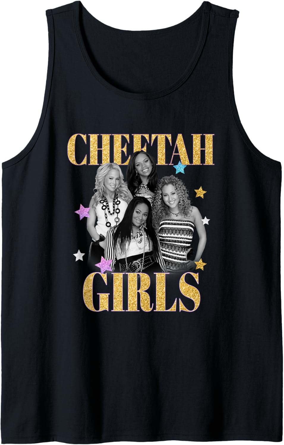Disney The Cheetah Girls Main Cast Vintage Group Shot Tank Top Tank Top Trending US Gift Ready
