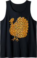 Thanksgiving Turkey Day Leopard Print Pattern Cheetah Plaid Tank Top Tank Top Viral TikTok Find Best Seller Look