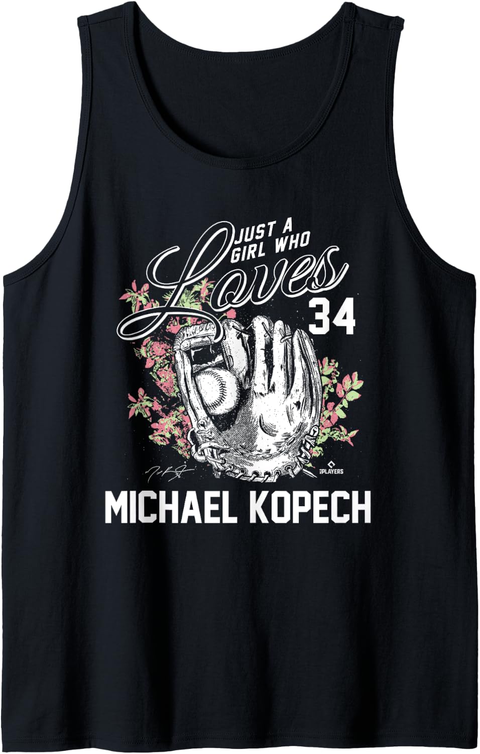 Just a Girl who Loves Michael Kopech Tank Top Tank Top | US Best Seller