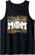Baseball game Leopard Mom Funny Softball Mother s Day 2023 Tank Top Tank Top Comfort Fit Best Seller Look