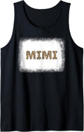 MIMI Leopard Cheetah Animal Print Proud Grandma Grandmother Tank Top Tank Top Streetwear Style Gift Ready