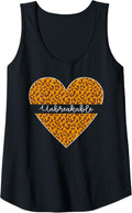 Womens Cheetah Print Heart Design Leopard Print Unbreakable Love Tank Top Tank Top Streetwear Style Hot Right Now