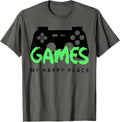Games my happy place Apparel | Premium Quality | Daily Wear Essential