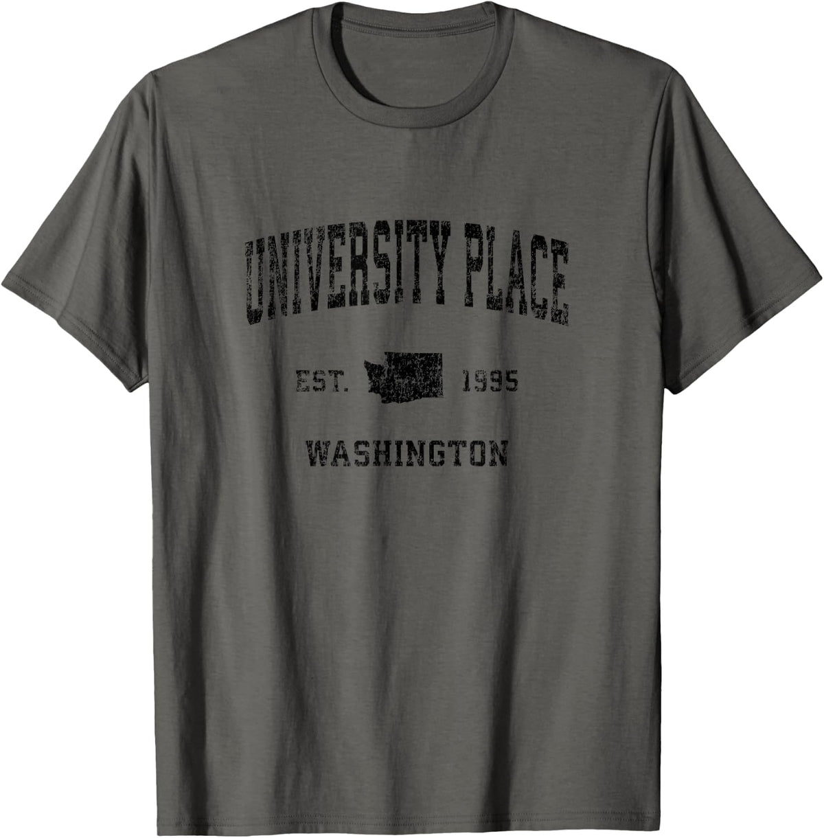 University Place Washington WA Vintage Sports Design Black P Apparel | Premium Quality | High CTR Boost