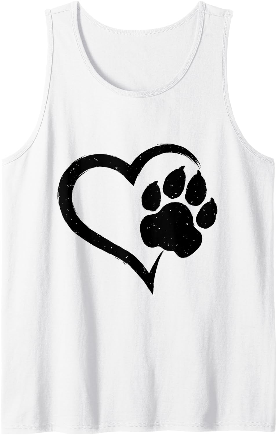 Lion Paw Print Cheetah Footprint Love Heart Tiger Leopard Tank Top Tank Top Premium Print US Top Pick