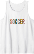 Soccer Leopard Cheetah Print Retro Trendy Cute Tank Top Tank Top Viral TikTok Find Best Seller Look