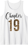19 Year Birthday Party Leopard Print 19th Birthday Crew Tank Top Tank Top High Search Demand Gift Ready