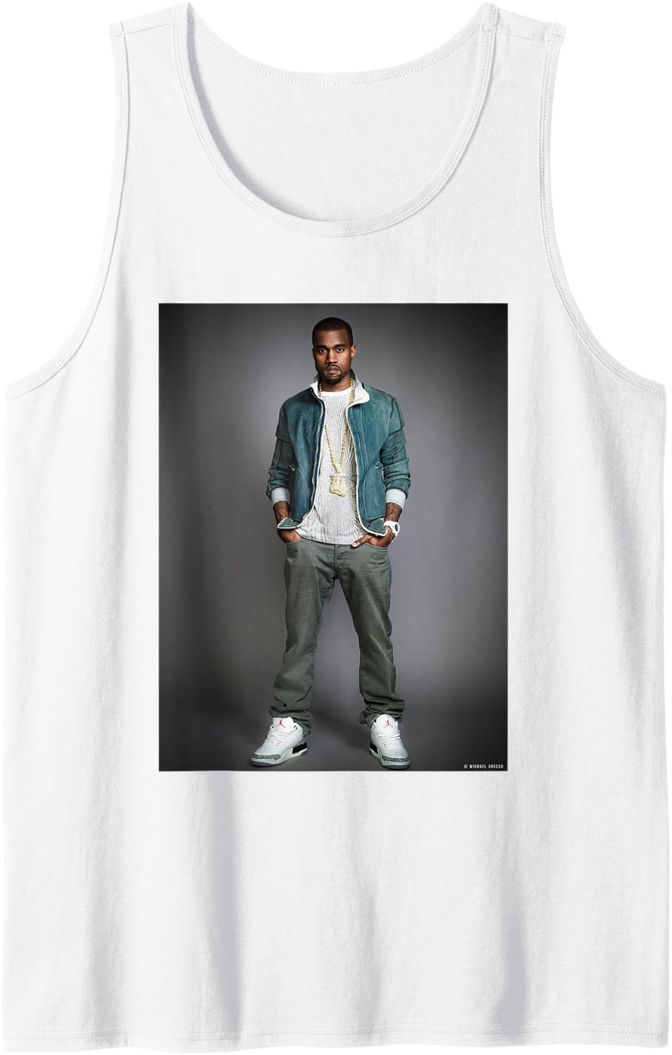 Kanye West Rap Artist by Michael Grecco Tank Top Tank Top | Trending 2025