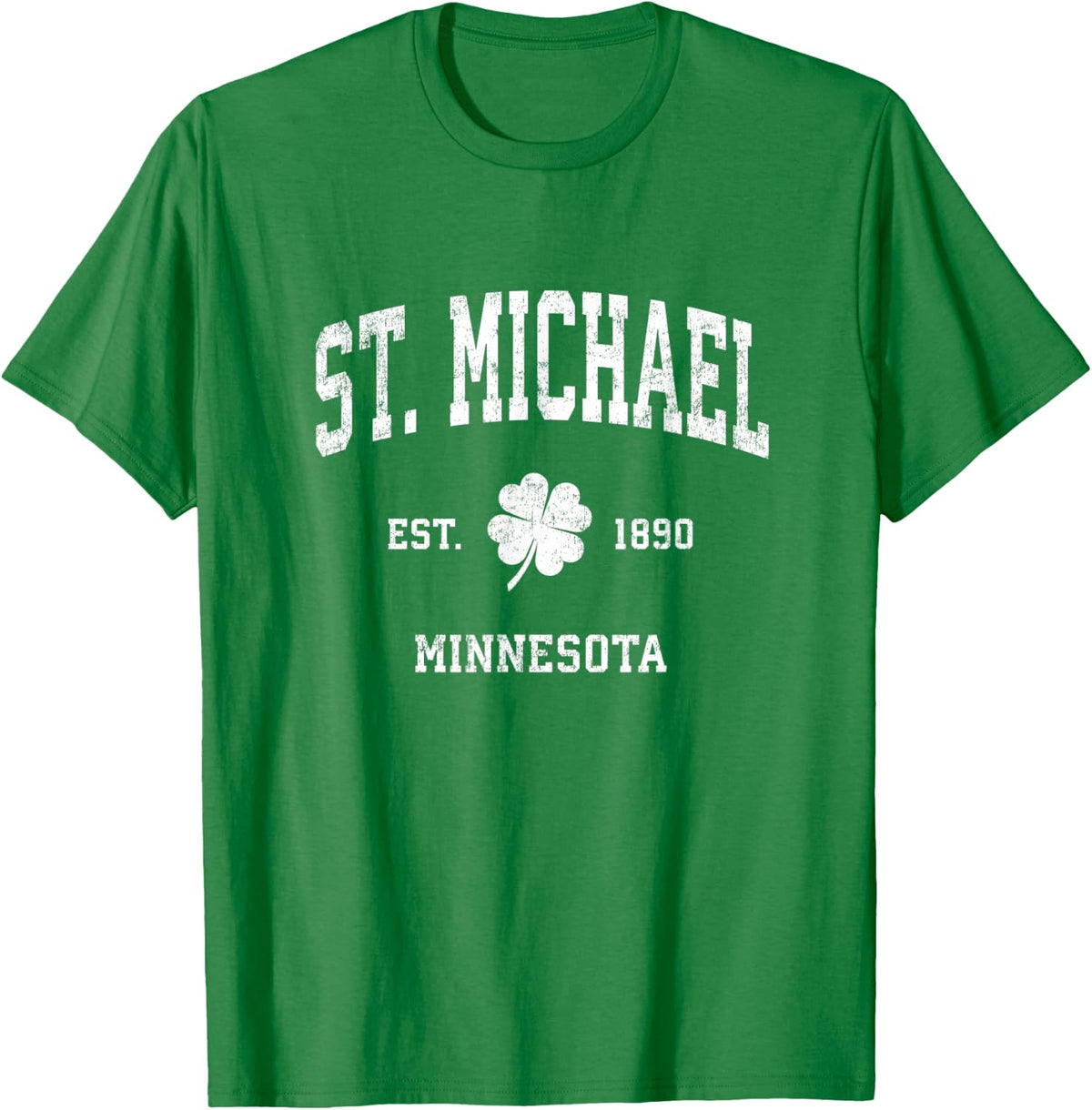 St. Michael Minnesota Vintage Shamrock Sports Apparel | Trending 2025