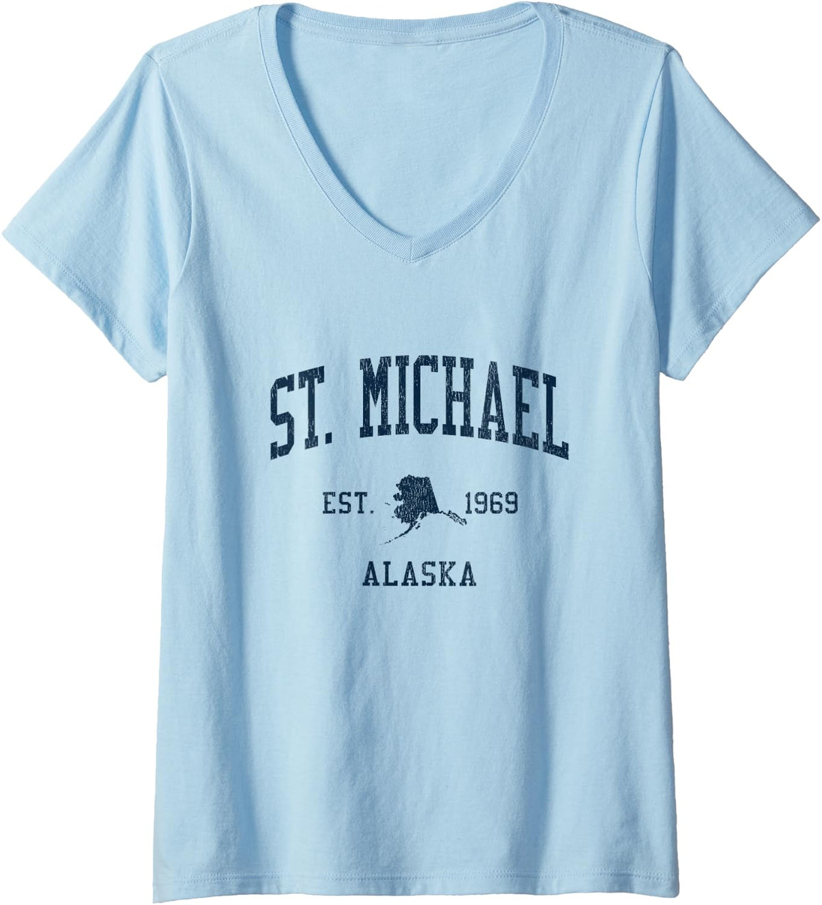Womens St. Michael AK Vintage Athletic Sports JSN1 V-Neck Apparel | Viral Streetwear Style