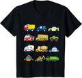 Kids Cars and Trucks and Things That Go Places Toddler Little Boy Apparel | Bestseller Style | Daily Wear Essential