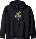 Happy St Patricks Day Leopard Cheetah Print Shamrock Clover Zip Hoodie Hoodie High Search Demand Fan Favorite