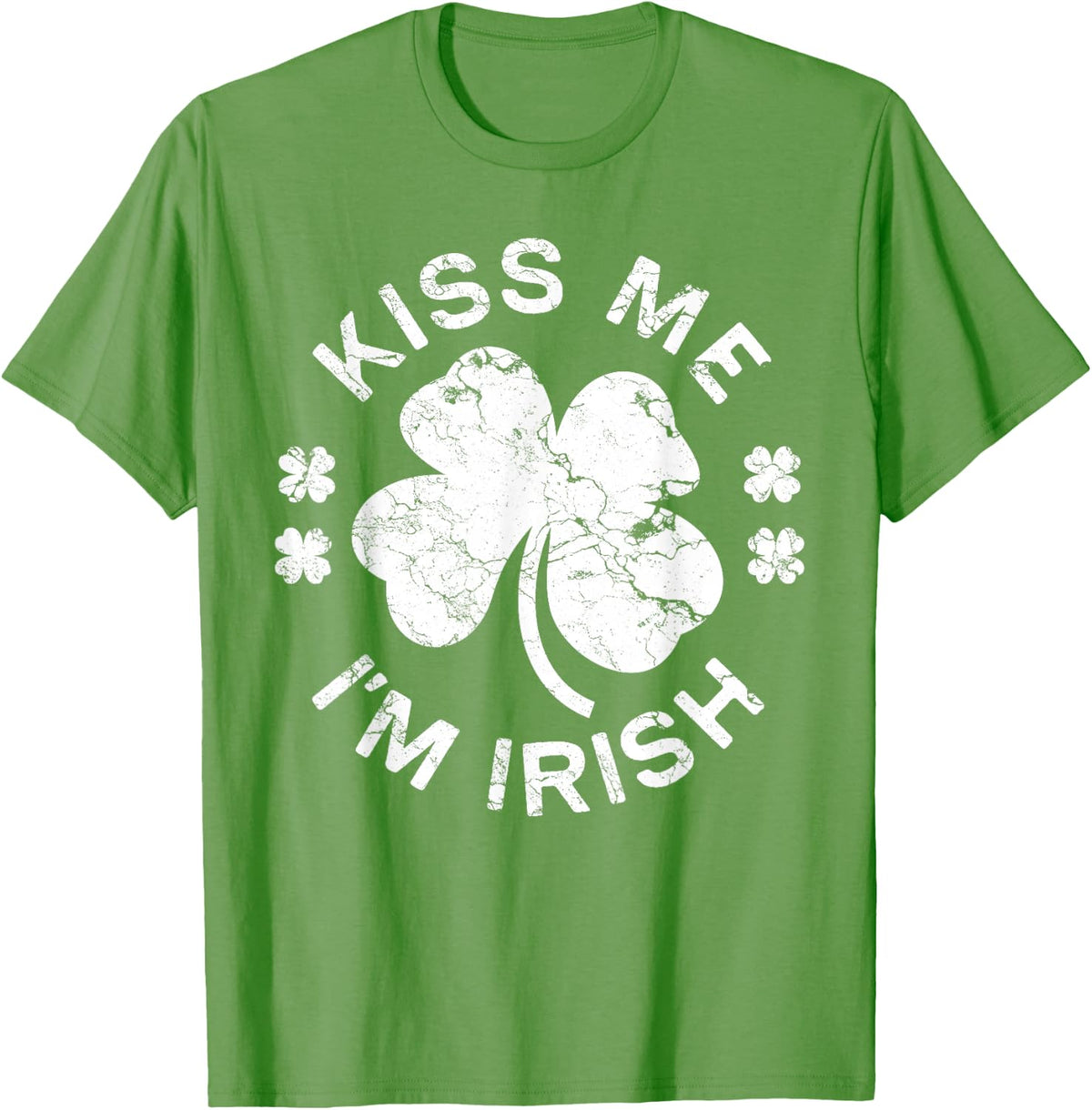Kiss Me I'm Irish Shirt Funny Men Women Kids St Patricks Day T-Shirt | US Best Seller