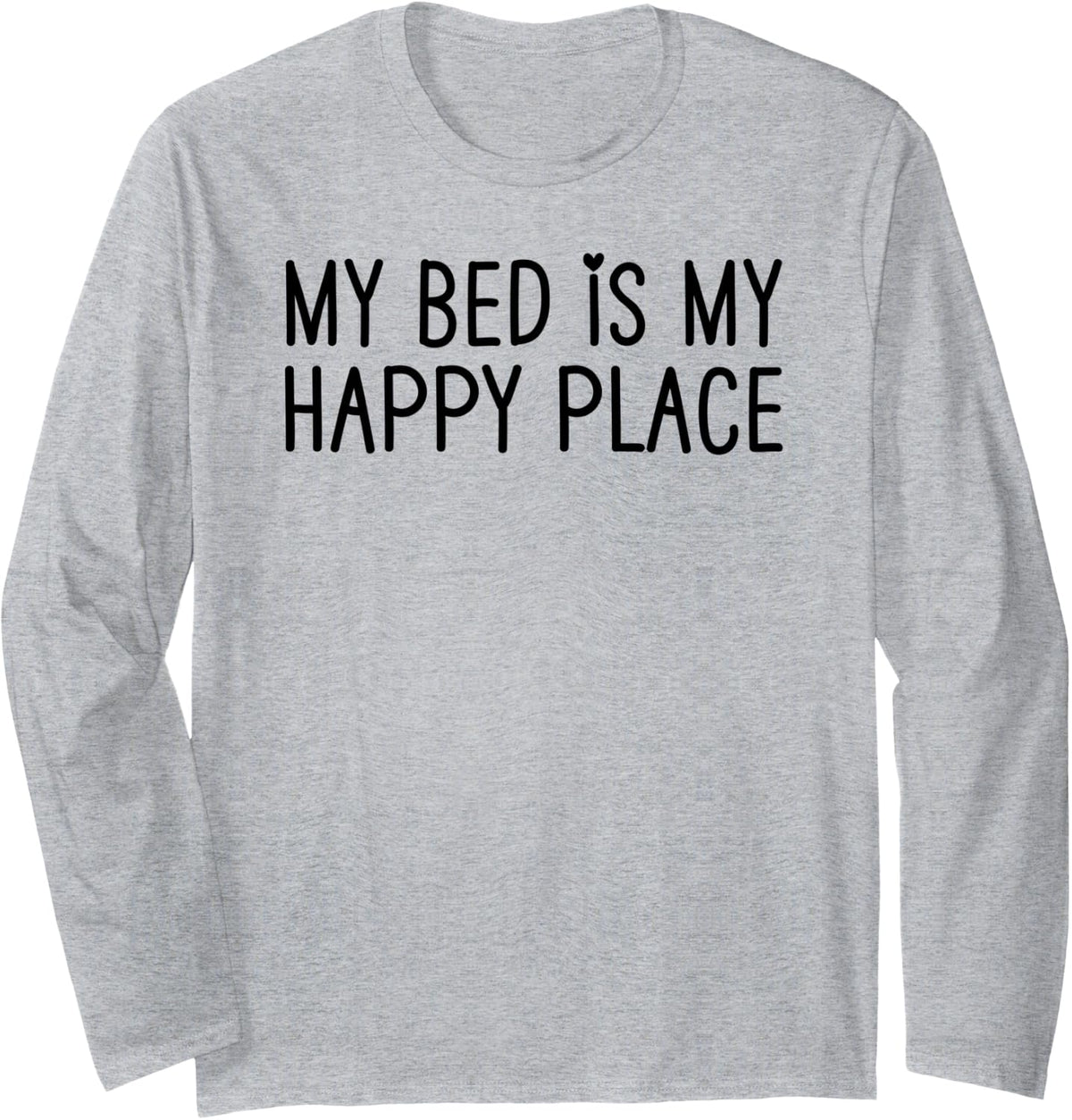 My Bed is My Happy Place Kids Girls Sleeping Nap Pajama Long Sleeve T-Shirt | Premium Quality | Aesthetic Casual Look