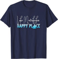 Lake Maxinkuckee is My Happy Place, Culver Indiana Apparel | Bestseller Style | Perfect Gift Choice