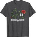 Infinite Heart Rose Thorns Michael Arias Chicago Baseball Apparel | US Best Seller