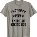 Property Of American Eskimo Dog - Eskimo Dog Lover Shirt T-Shirt for Men Women Kids T-Shirt | Premium Quality | Aesthetic Casual Look
