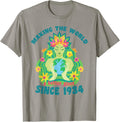 Making the world better place since 1934 birthday Apparel | US Viral Pick | Daily Wear Essential